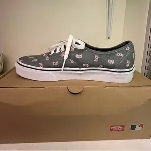 Vans Shoes Boston Red Sox Authentic Vans Poshmark